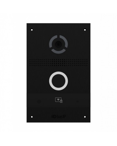 Панель вызывная индивидуальная BAS-IP AV-08FB BLACK в Волгограде Вызывные видеопанели малоабонентные Pintop.ru