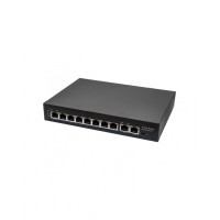 PoE коммутатор Fast Ethernet на 10 RJ45 портов NST NS-SW-8F2G-P