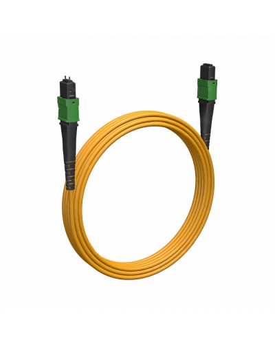 Кабельная сборка MPO(F) -MPO(M)-8 волокон 9/125 OS2, 3 m, полярность В Cabeus (FOP-9-8-MPO(F)-8-MPO(M)-B-3m) в Волгограде Кабельные сборки (оптические) Pintop.ru