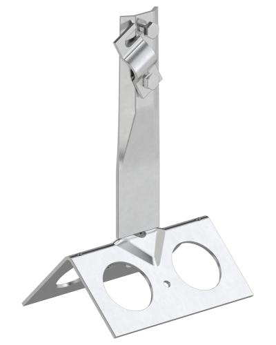 Держатель проводника круглого 6-10мм винтовой IEK (ZDP81-20-4-16-100) в Волгограде Крепеж Pintop.ru