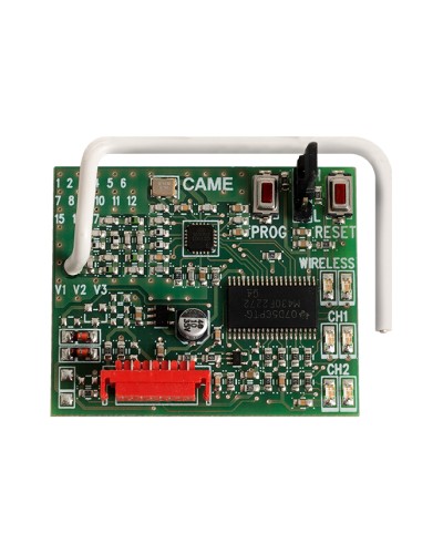 Встраиваемая плата радиоканала для беспроводных устройств системы RIO v2.0 Came RIOCN8WS в Волгограде Устройства радиоуправления для шлагбаумов и автоматики Pintop.ru
