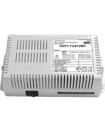 Блок управления терминала консьержа Vizit-TU412M1 в Волгограде Блоки управления многоабонентные Pintop.ru