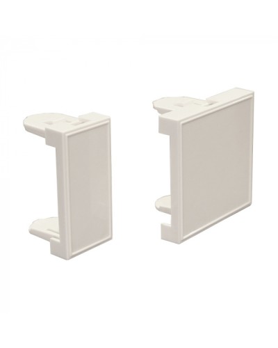 Заглушка 22.5х45, белая LANMASTER (LAN-SIP-22B-WH) в Волгограде Проходные адаптеры и розетки оптические Pintop.ru