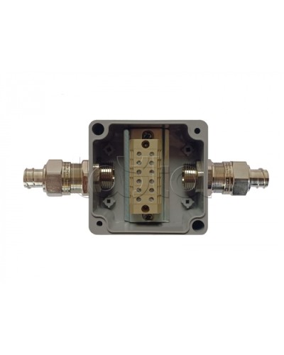 G366 А МВ (ввод провода в металлорукаве Ду15) К АЯКС IP66/IP65, 82x80x55 Магнито-контакт в Волгограде Распределительные коробки Pintop.ru