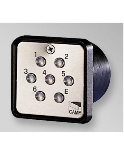 Клавиатура кодонаборная 7-кнопочная, встраиваемая Came 001S6000 в Волгограде Запчасти для шлагбаумов и автоматики Pintop.ru