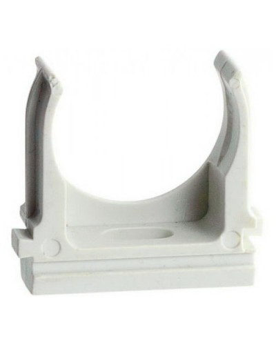 Держатель (клипса) для гофрированной или жесткой гладкой трубы D50 мм (25 шт/уп) Экопласт 41750 в Волгограде Держатели, клипсы, скобы Pintop.ru