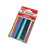 Набор термоусадочных трубок №3 (АССОРТИ) (10шт/уп) REXANT (29-0103)