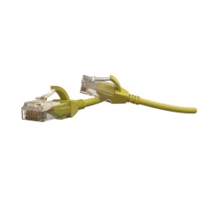 Патч-корд U/UTP Hyperline (PC-LPT-UTP-RJ45-RJ45-C6-2M-LSZH-YL)