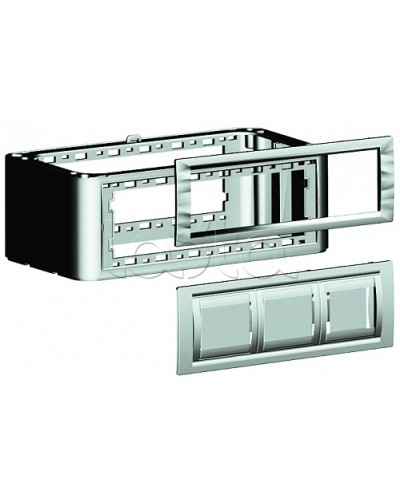 Расширение вертикальное напольной башенки BUS, серое DKC 09071 в Волгограде Аксессуары для стоек и шкафов Pintop.ru