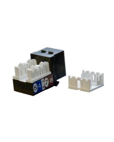 Вставка Hyperline (KJ9-8P8C-C5e-90-BK) в Волгограде Коннекторы Pintop.ru