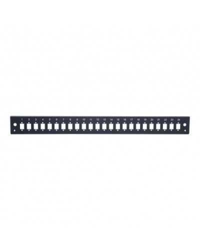 Панель лицевая для выдвижной оптич. полки, 24 SC Simplex/24 LC Duplex, черный Datarex DR-546045 в Волгограде Патч-панели Pintop.ru