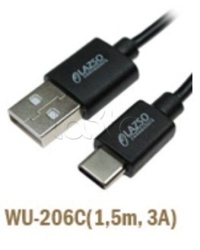 Кабель для передачи данных и зарядки LazsoWU-206C(1,5m, 3А) в Волгограде Оборудование для видеонаблюдения Pintop.ru