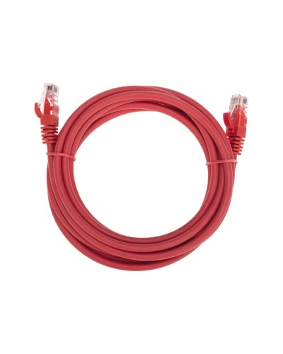 Патч-корд U/UTP, CAT 6, RJ45-RJ45, 26AWG, LSZH, красный, 3м REXANT 02-0293-3 в Волгограде Патчкорды (медные) Pintop.ru