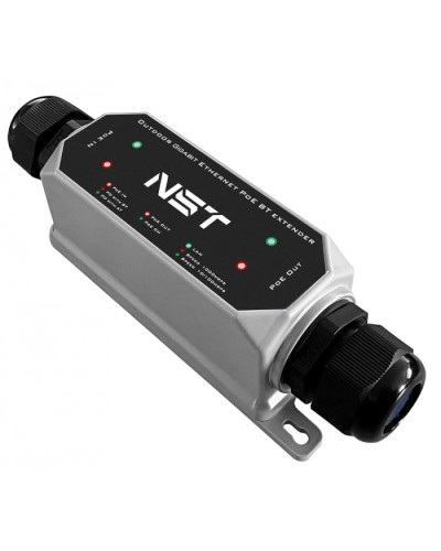 Уличный Ultra PoE удлинитель Gigabit Ethernet до 250м на 1 порт NST NS-EX-1GP/W в Волгограде Дополнительное оборудование для сетей Pintop.ru