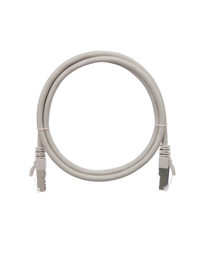 Шнур коммутационный 2хRJ45/8P8C F/UTP кат.5е (NMC-PC4SD55B-030-GY) NIKOMAX (3 м) в Волгограде Патчкорды (медные) Pintop.ru