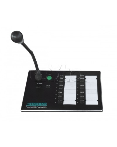 Консоль микрофонная DSPPA PAVA-8008 в Волгограде Система оповещения и трансляции Dsppa Pintop.ru