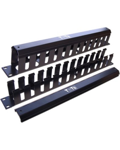 Органайзер кабельный 19 1U c крышкой TWT TWT-ORG/CV-1U в Волгограде Кабельные органайзеры Pintop.ru