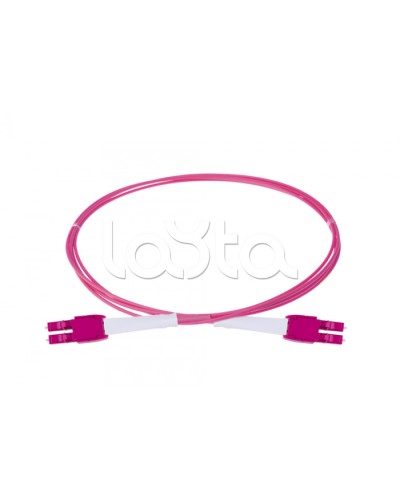 Оптический шнур HD, OM4, 2×50/125, дуплекс LC - дуплекс LC, UNIBOOT PUSH-PULL, 10 м Eurolan (41B-40-LC-LC-10) в Волгограде Патч-корды и пигтейлы Pintop.ru