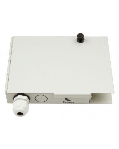 Бокс оптический настенный 19 на 4 ST/FC порта Cabeus JJT-4-ST в Волгограде Кросс оптический Pintop.ru