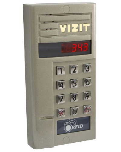 Блок вызова домофона Vizit БВД-343FCPL в Волгограде Блоки вызова многоабонентные Pintop.ru