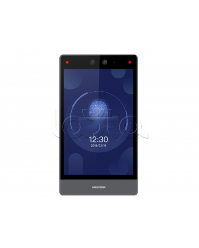 Терминал доступа с распознаванием лиц и встроенным считывателем Felica, DESfire, Mifare1 карт Hikvision DS-K1T680D-E1 в Волгограде Считыватели Pintop.ru