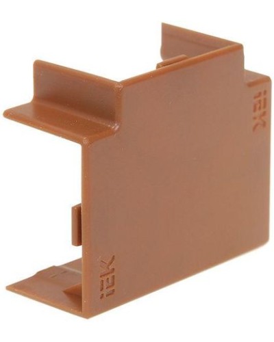 ELECOR Угол Т-образный КМТ 40х16 дуб (4шт/компл) IEK (EL-KK10D-T-040-016-K11) в Волгограде Аксессуары для кабель-канала Pintop.ru