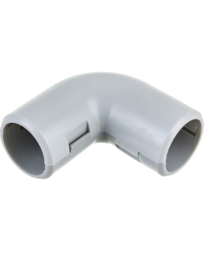 CI32G Угол 90 гр.(2част.) для труб D32мм, белый (1уп = 10шт) Экопласт (41232-10W) в Волгограде Повороты, муфты, тройники Pintop.ru