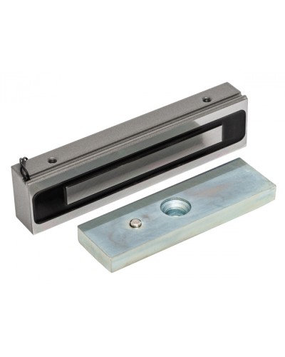 Электромагнитный замок AccordTec ML-200K-3 Premium Grey с планкой в Волгограде Электромагнитные замки Pintop.ru