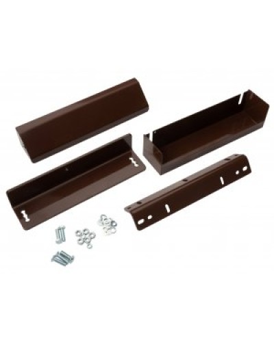 Комплект монтажа Aler MK AL-300-400PR-Inside (коричневый) в Волгограде Электромагнитные замки Pintop.ru