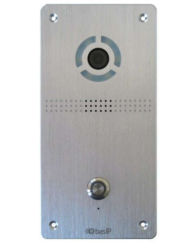 Панель вызывная BAS-IP AV-04FD SILVER в Волгограде Вызывные IP панели Pintop.ru