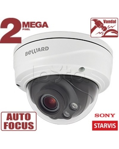 IP-камера видеонаблюдения купольная Beward SV2010DVZ в Волгограде IP-камеры Pintop.ru