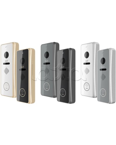 Панель вызывная CTV-D4002EM (серебро) в Волгограде Вызывные видеопанели малоабонентные Pintop.ru