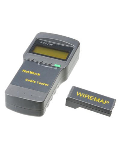 Тестер для витой пары Cabeus CT-LCD-RJ45 в Волгограде Дополнительное оборудование для ОПС Pintop.ru
