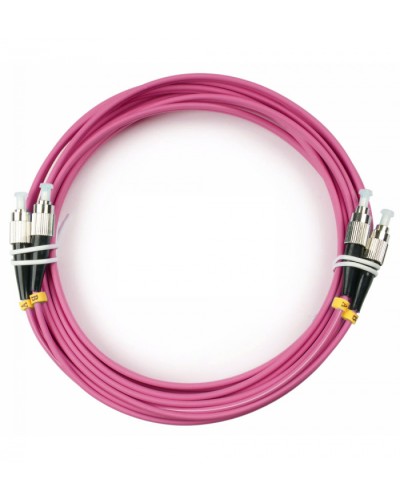 Шнур оптический duplex FC-FC 50/125 mm OM4 5м LSZH в Волгограде Патч-корды оптические Pintop.ru