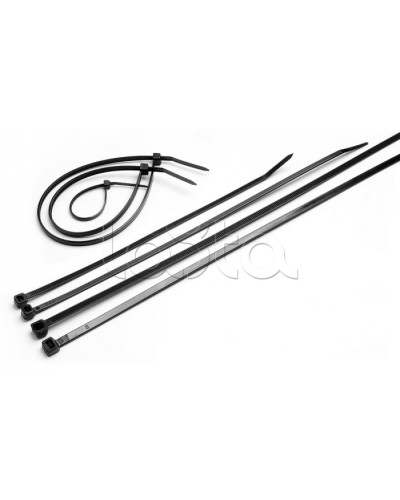 Стяжка нейлоновая неоткрывающаяся, безгалогенная (halogen free), 250x3.6мм, черная, outdoor (100 шт) Cabeus GTOUT-250 в Волгограде Стяжки-хомуты Pintop.ru