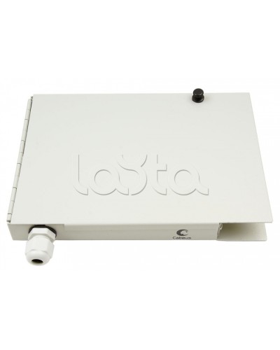 Бокс оптический настенный 19 на 8 SC/LC портов Cabeus JJT-8-SC в Волгограде Кросс оптический Pintop.ru