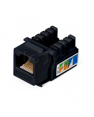 Вставка Cabeus KJ-RJ45-Cat.5e-90-BK в Волгограде Модули Keystone Pintop.ru