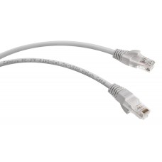 Патч-корд UTP, категория 5e, 0.3 м, LSZH, неэкранированный, серый Cabeus PC-UTP-RJ45-Cat.5e-0.3m-LSZH