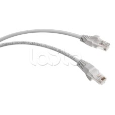 Патч-корд UTP, категория 5e, 5 м, LSZH, неэкранированный, серый Cabeus PC-UTP-RJ45-Cat.5e-5m-LSZH