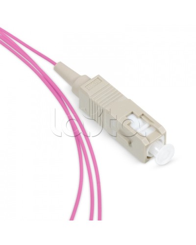 Пигтейл SC 50/125 mm (OM4) 1.5м LSZH Cabeus PT-SC-50-OM4 в Волгограде Пигтейлы Pintop.ru