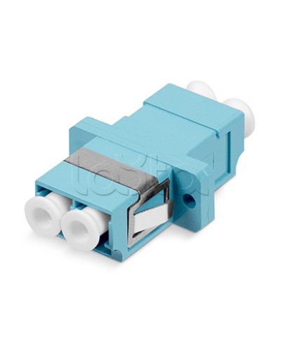 Проходной соединитель LC-LC duplex MM Cabeus (DLC-DLC-MM-OM3) в Волгограде Проходные адаптеры и розетки оптические Pintop.ru