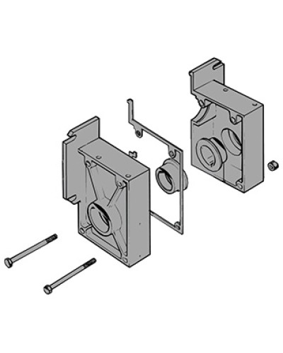 Корпус редуктора CAT/C100 Came 119RIC010 в Волгограде Запчасти для шлагбаумов и автоматики Pintop.ru