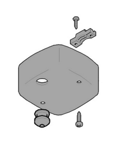 Крышка привода нижняя FLEX Came 119RID150 в Волгограде Запчасти для шлагбаумов и автоматики Pintop.ru