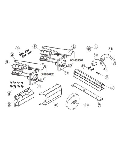 Крышка рычага FLEX Came 119RID186 в Волгограде Запчасти для шлагбаумов и автоматики Pintop.ru