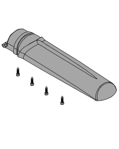 Крышка кожуха винта АХ5024, АХ71230 Came 119RID310 в Волгограде Запчасти для шлагбаумов и автоматики Pintop.ru