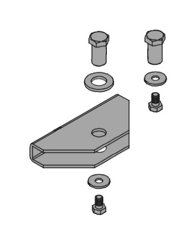 Скоба STYLO BS Came 119RID333 в Волгограде Запчасти для шлагбаумов и автоматики Pintop.ru