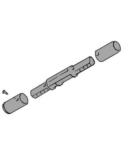Замок ремня направляющей VER Came 119RIE120 в Волгограде Запчасти для шлагбаумов и автоматики Pintop.ru