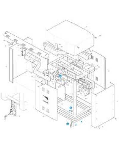 Заглушка фотоэлементов Came 119RIG149 в Волгограде Запчасти для шлагбаумов и автоматики Pintop.ru