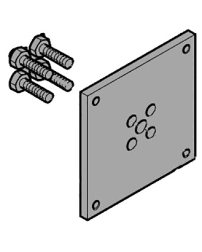 Фланец крепления стрелы шлагбаума 0,15*0,15 Came 119RIG169 в Волгограде Запчасти для шлагбаумов и автоматики Pintop.ru