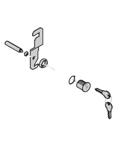 Замок дверцы G4040 G4041 Came 119RIG176 в Волгограде Запчасти для шлагбаумов и автоматики Pintop.ru